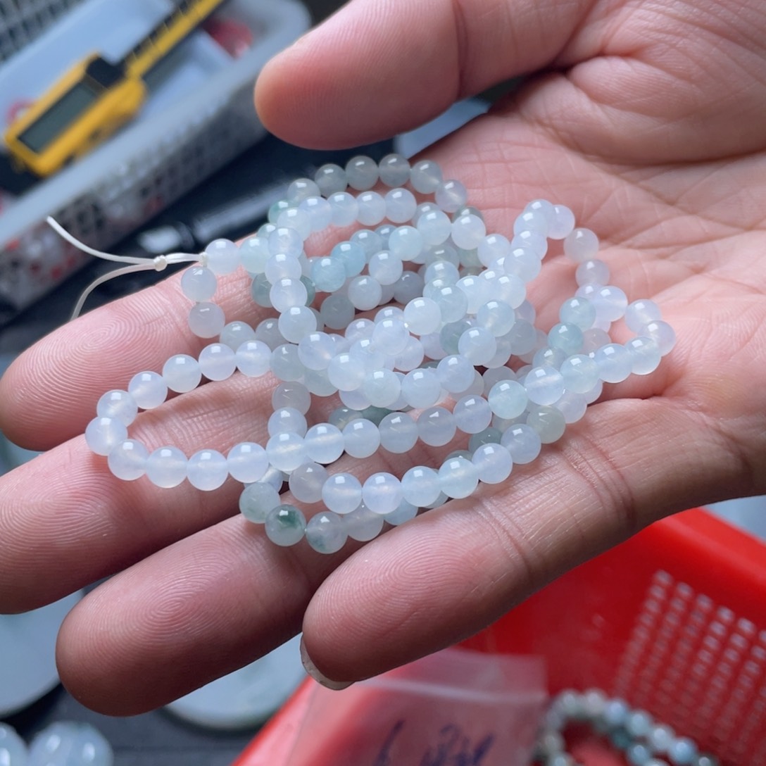 未镶嵌手链翡翠哥**斯包工