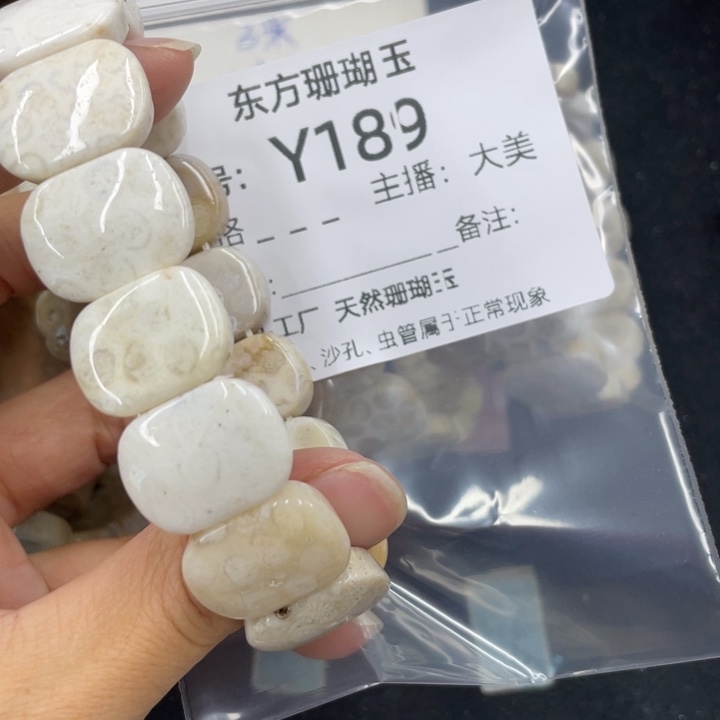 陌***陌硅化珊瑚（珊瑚玉）合金颈饰