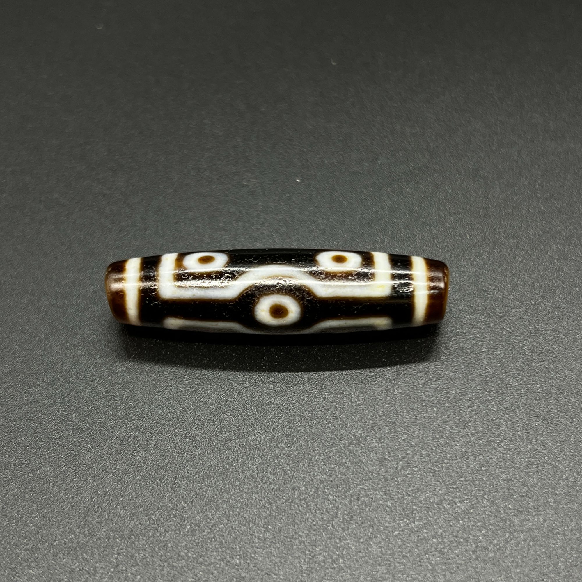 牙黄玛瑙七眼珠珠