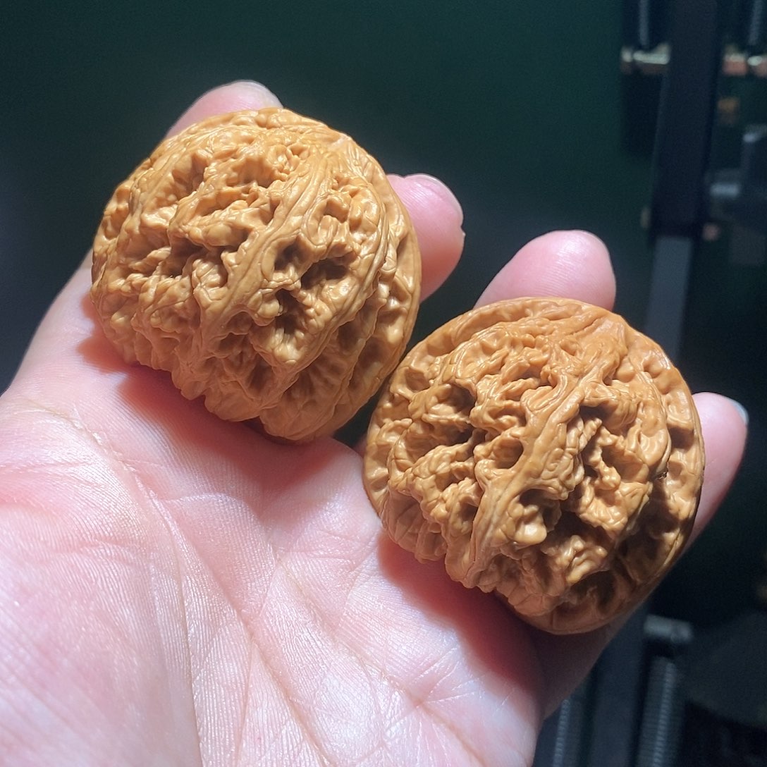 文玩核桃把件47大粗筋