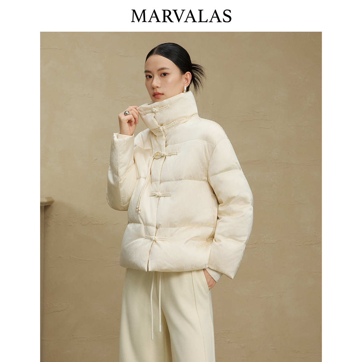 【诗语专属】短款冬季时尚国苏面包服保暖外套女