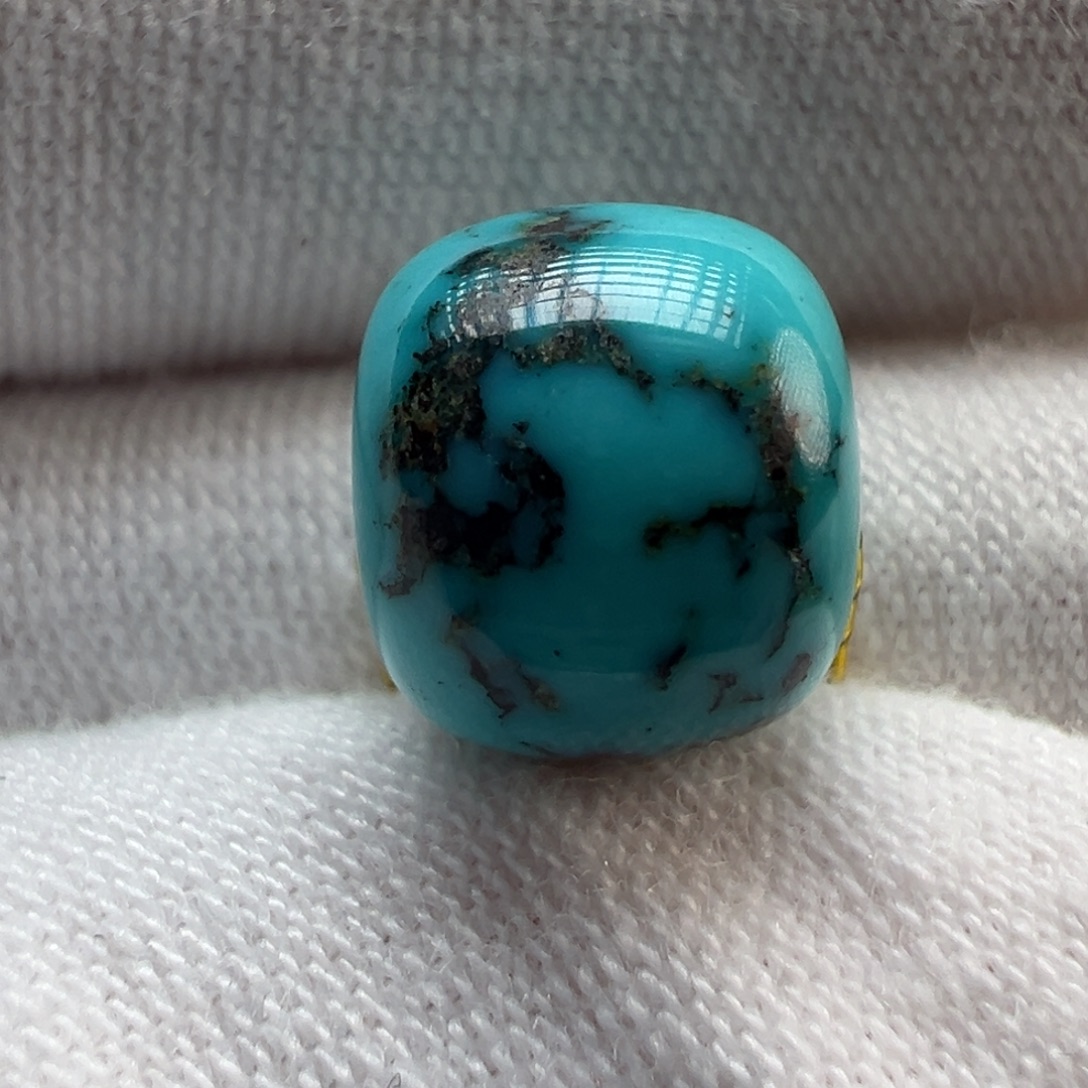 绿松石未镶嵌配饰9.7×8.4