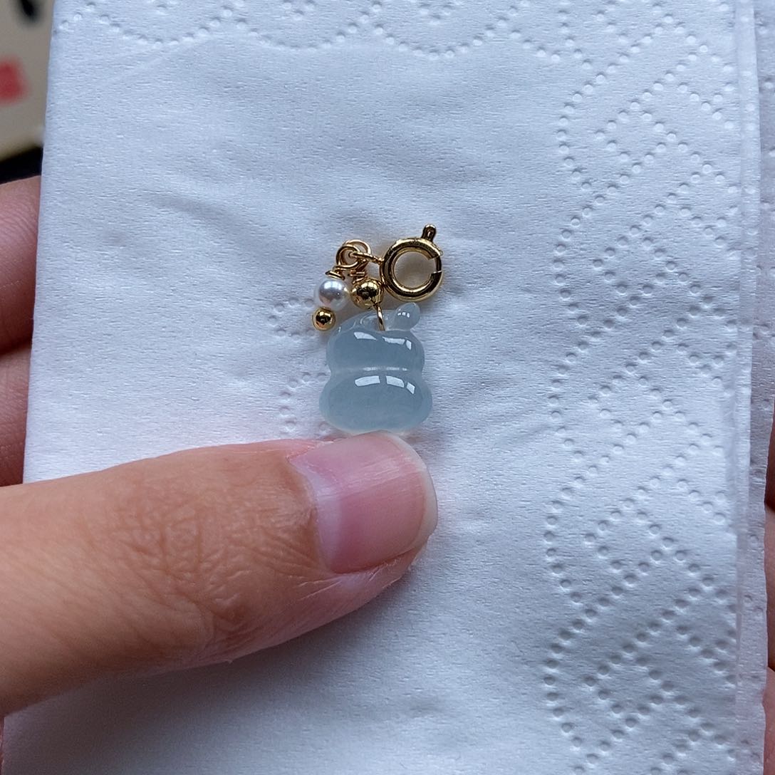 未镶嵌挂件翡翠闪