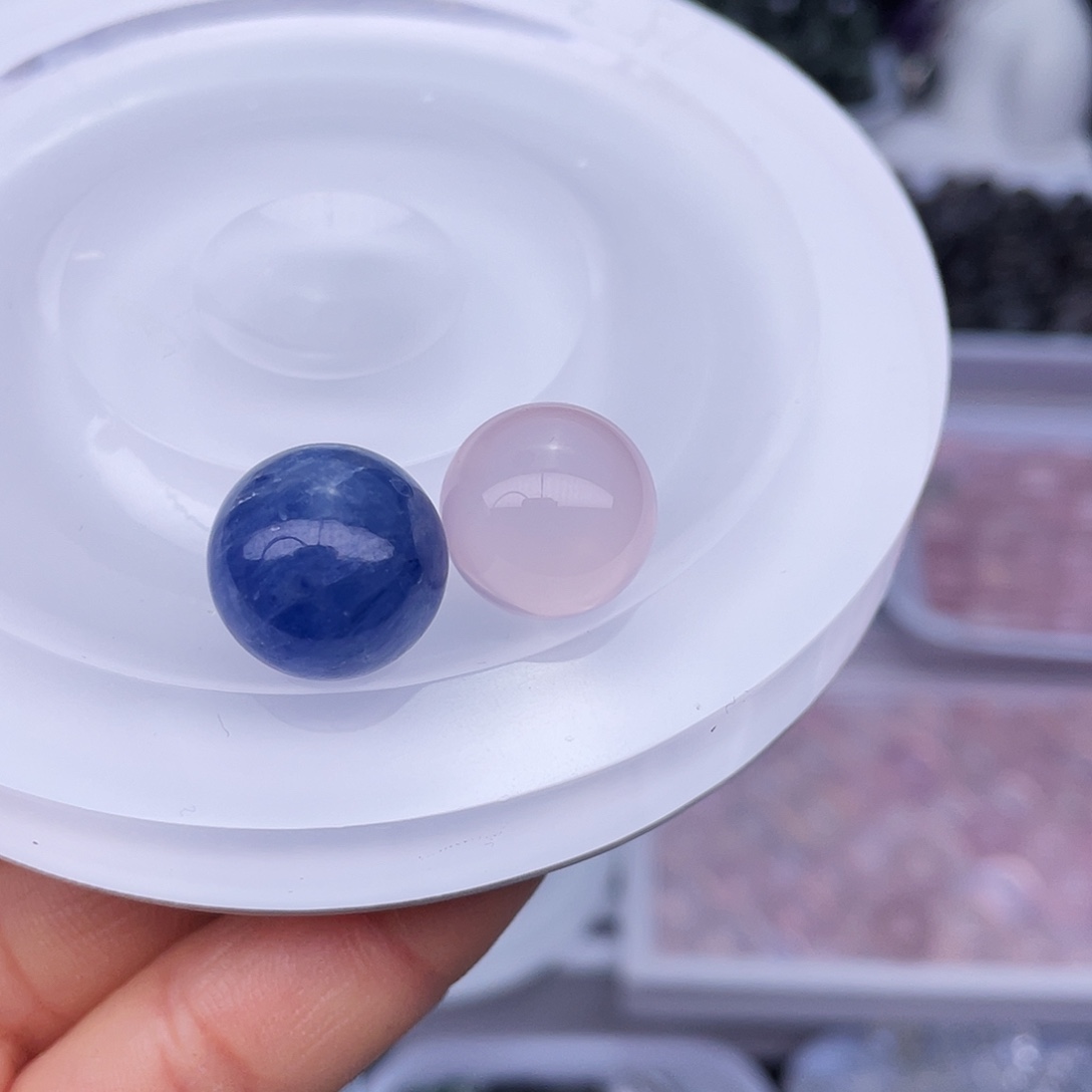 水晶单珠不退不换未镶嵌紫晶