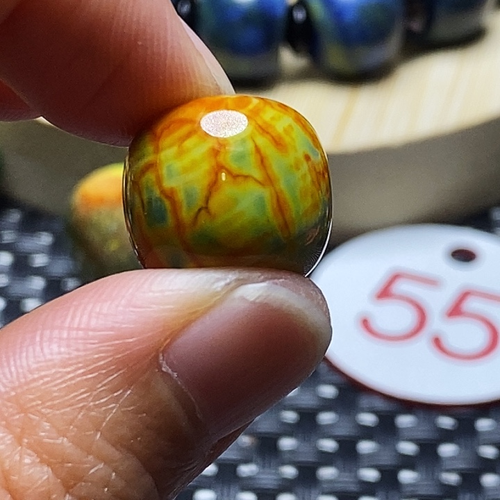 明***你玛瑙/玉髓未镶嵌颈饰