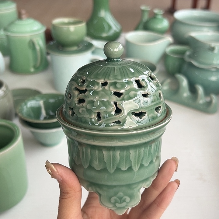 小米茶器龙泉青瓷