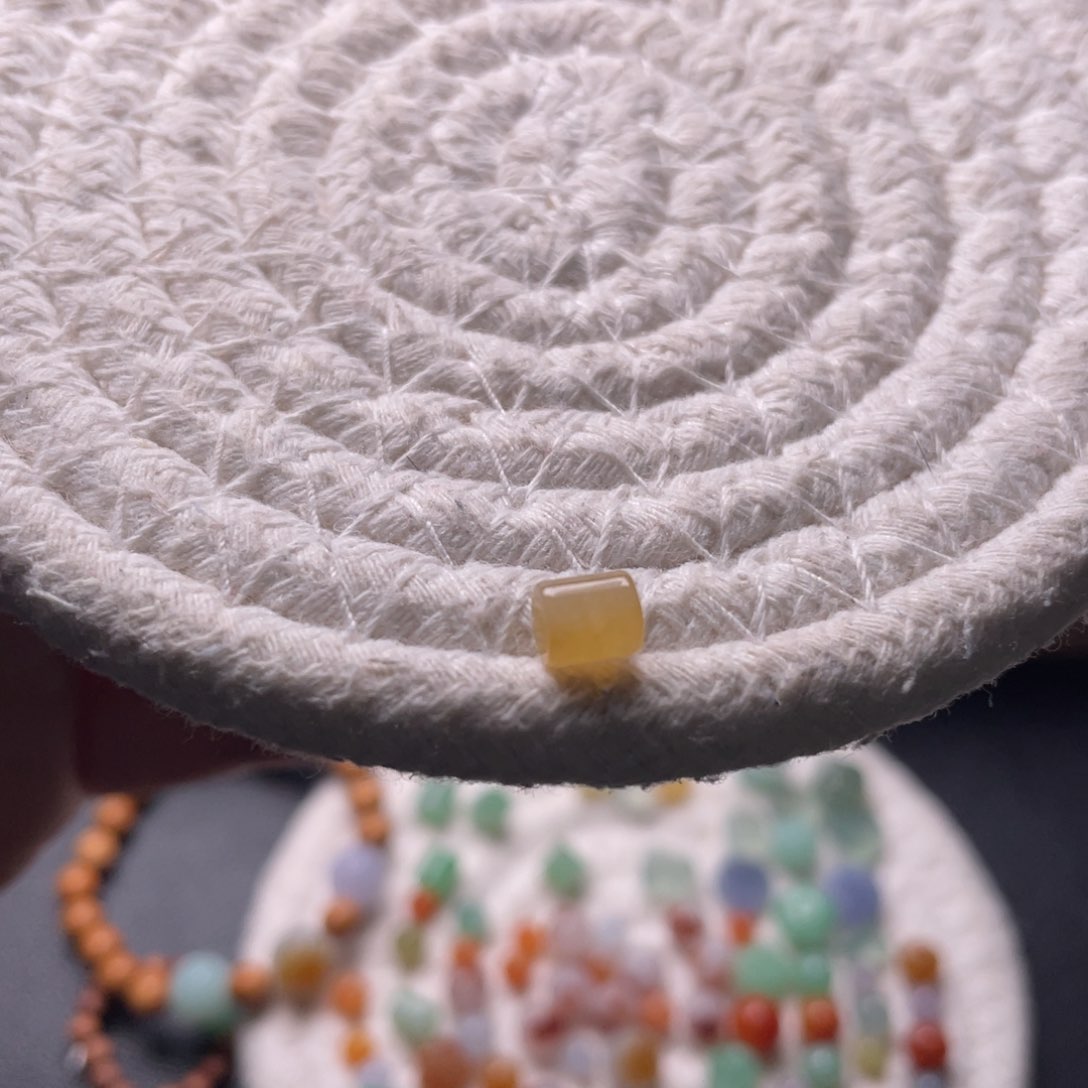 未镶嵌手链翡翠卡4.9卡5.5黄桶