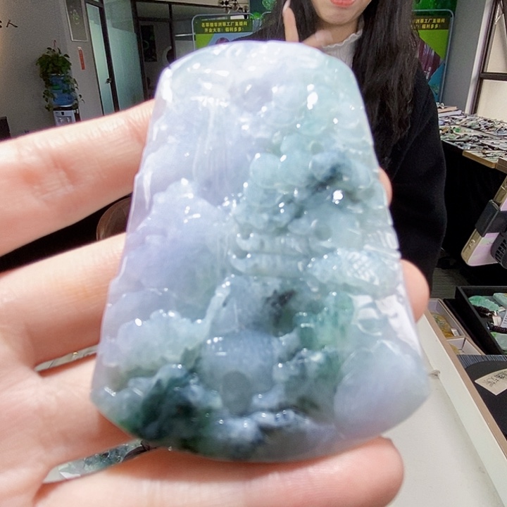 颈饰未镶嵌翡翠翡翠
