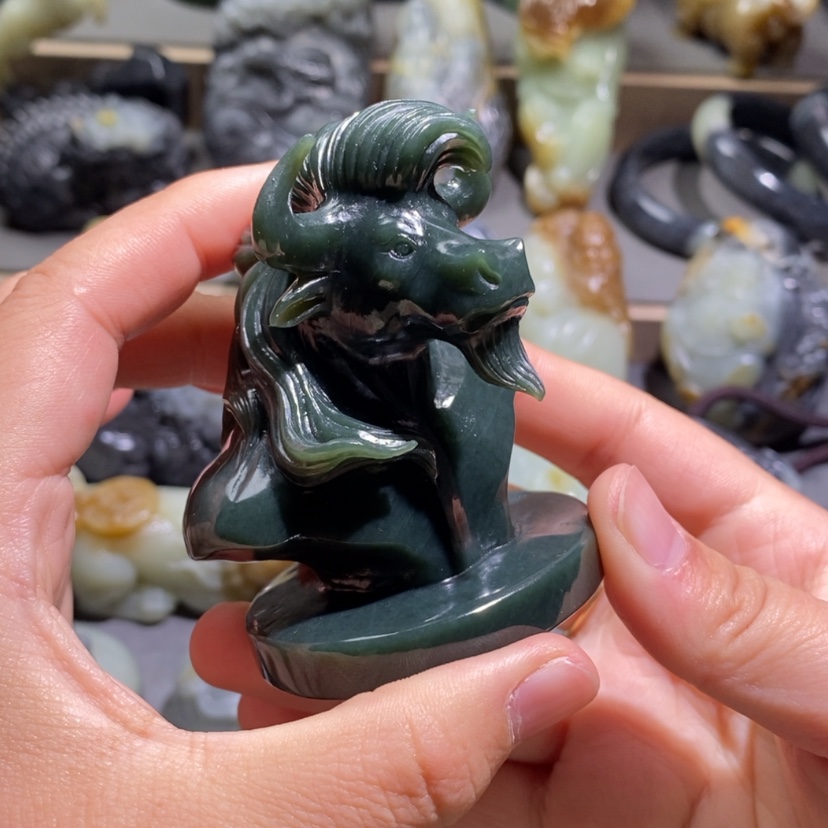 【闪购商品】和田玉摆件未镶嵌u****k