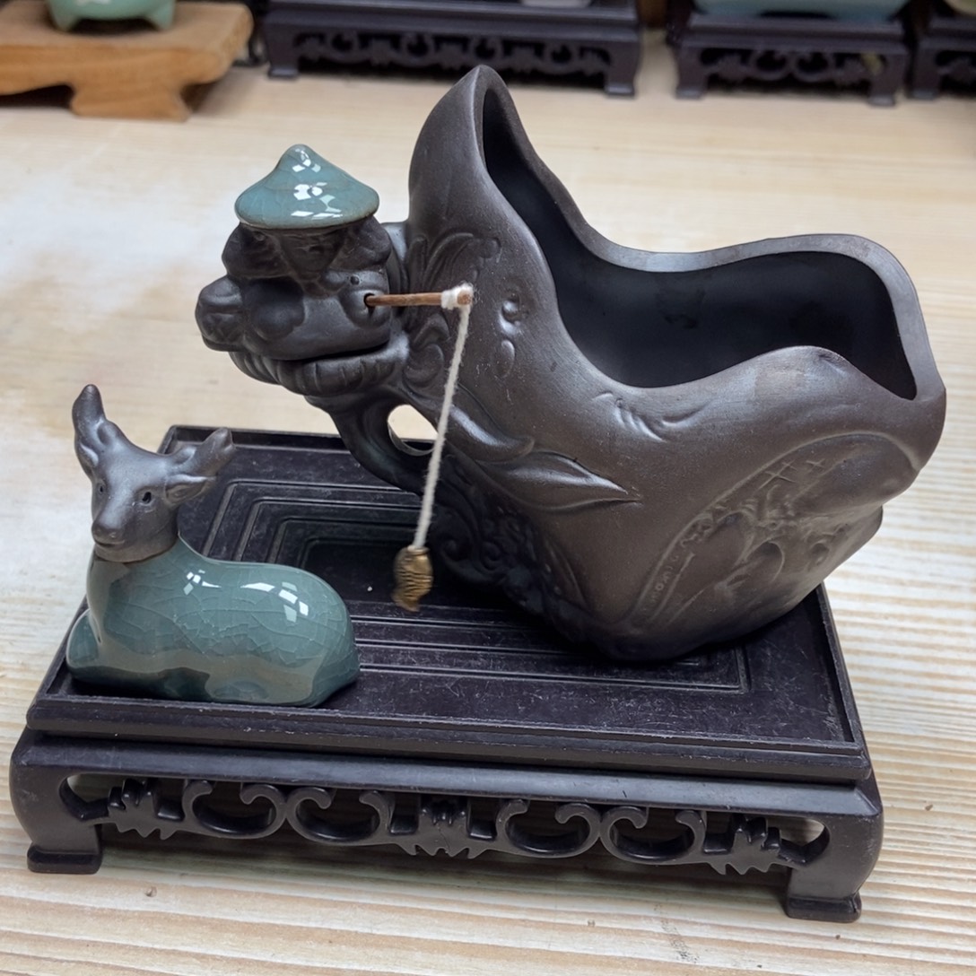 瓷片陶瓷花盆陶瓷艺术