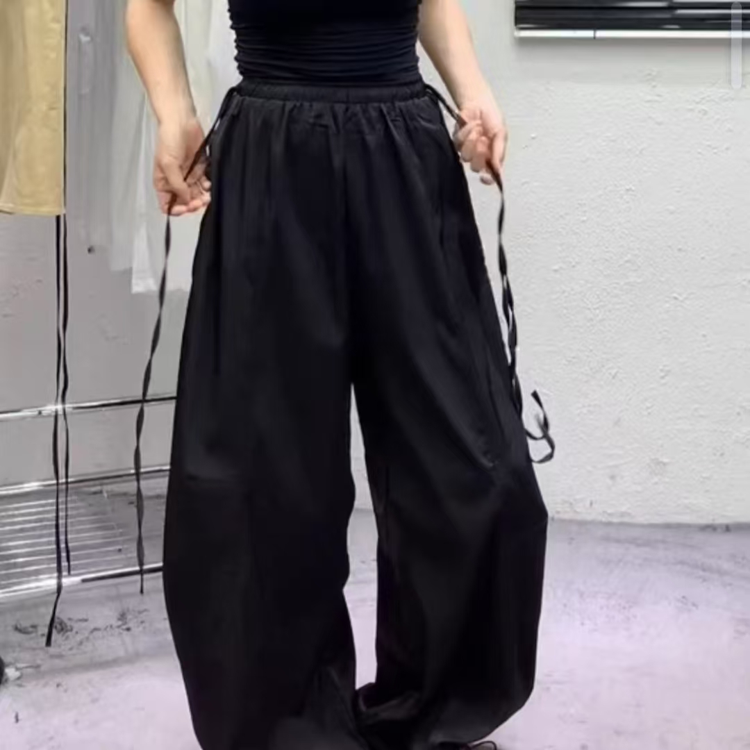 608/115-0/149-9 光感缎面轻薄速干弯刀裤可抽绳