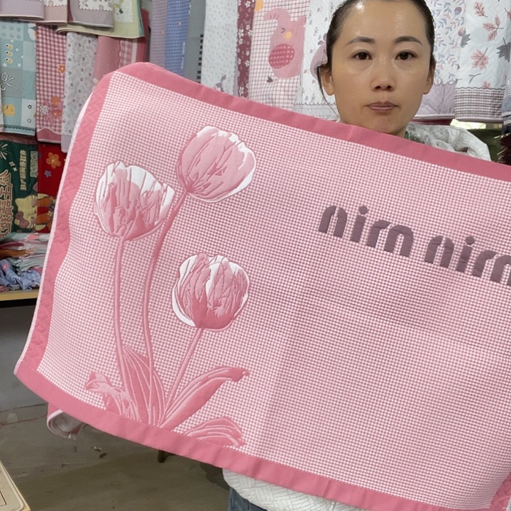 棉特价粉色郁金香