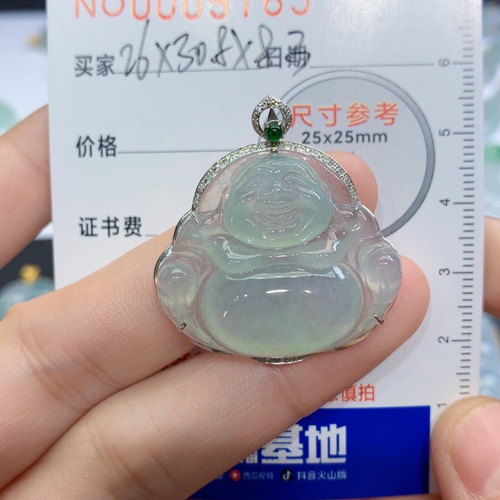 翡翠颈饰未镶嵌y*j吊坠