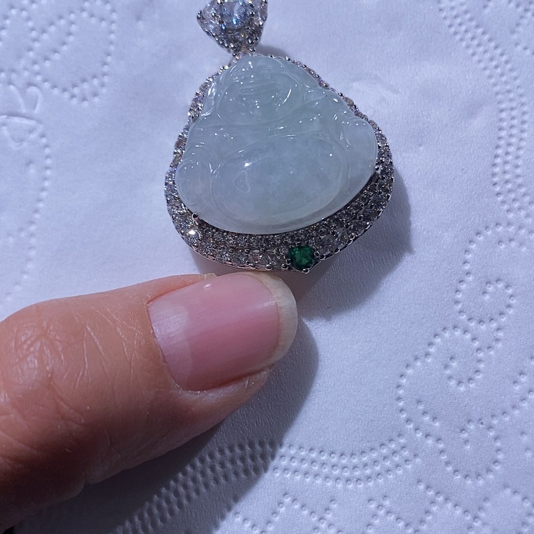 翡翠吊坠(不含链)未镶嵌