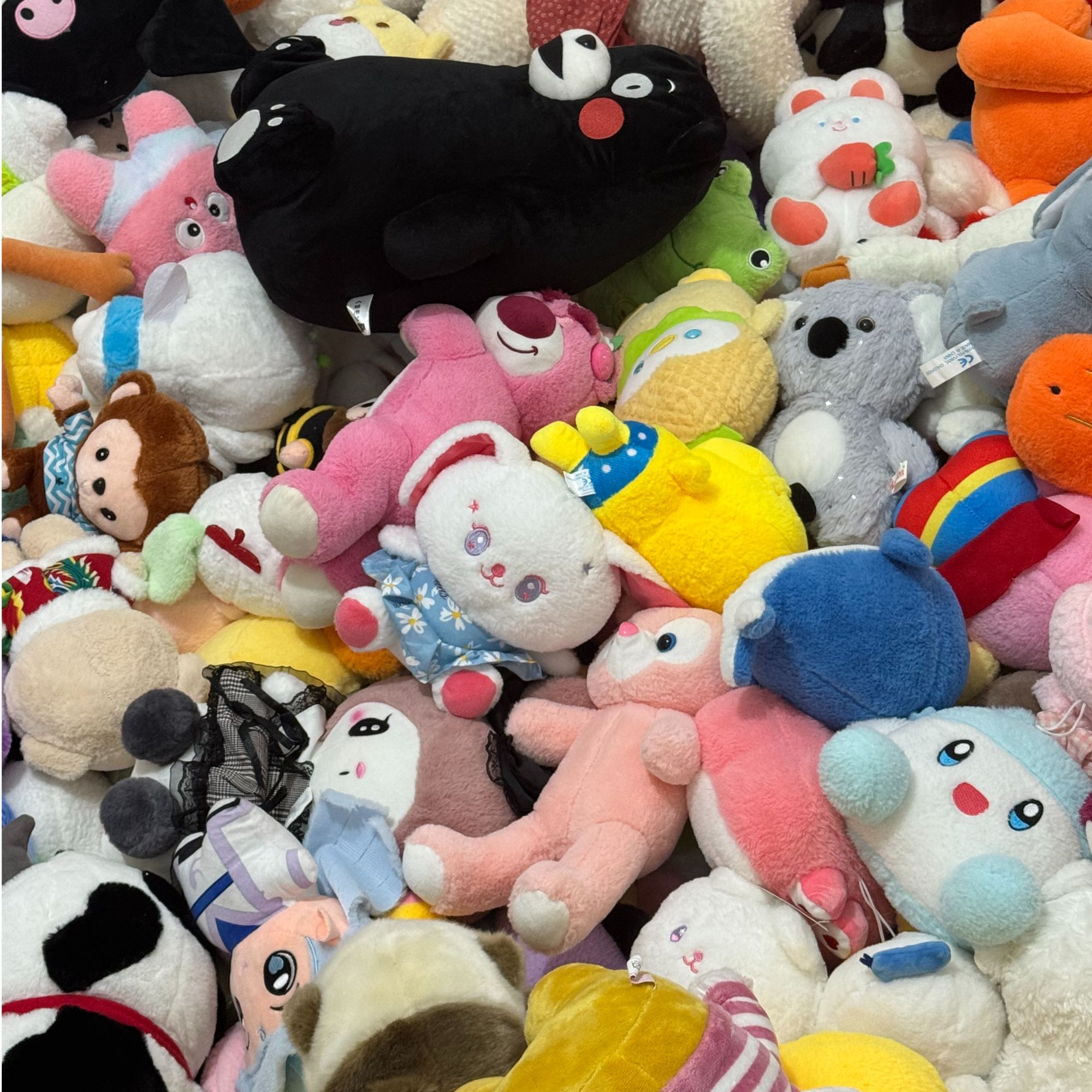 中古毛绒玩偶批发，婚礼抛洒娃娃机