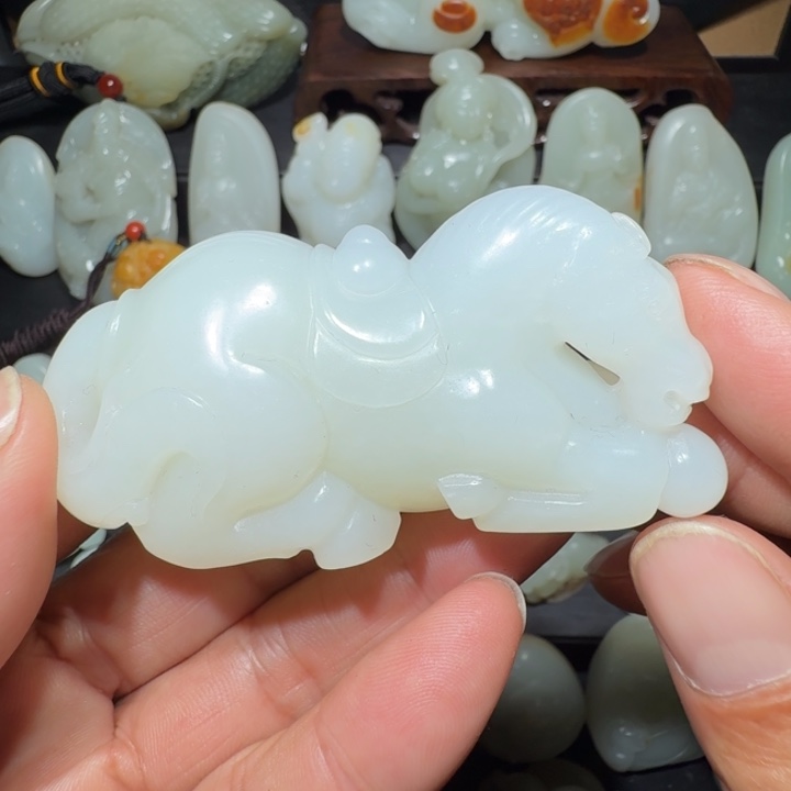 颈饰未镶嵌和田玉欧**8