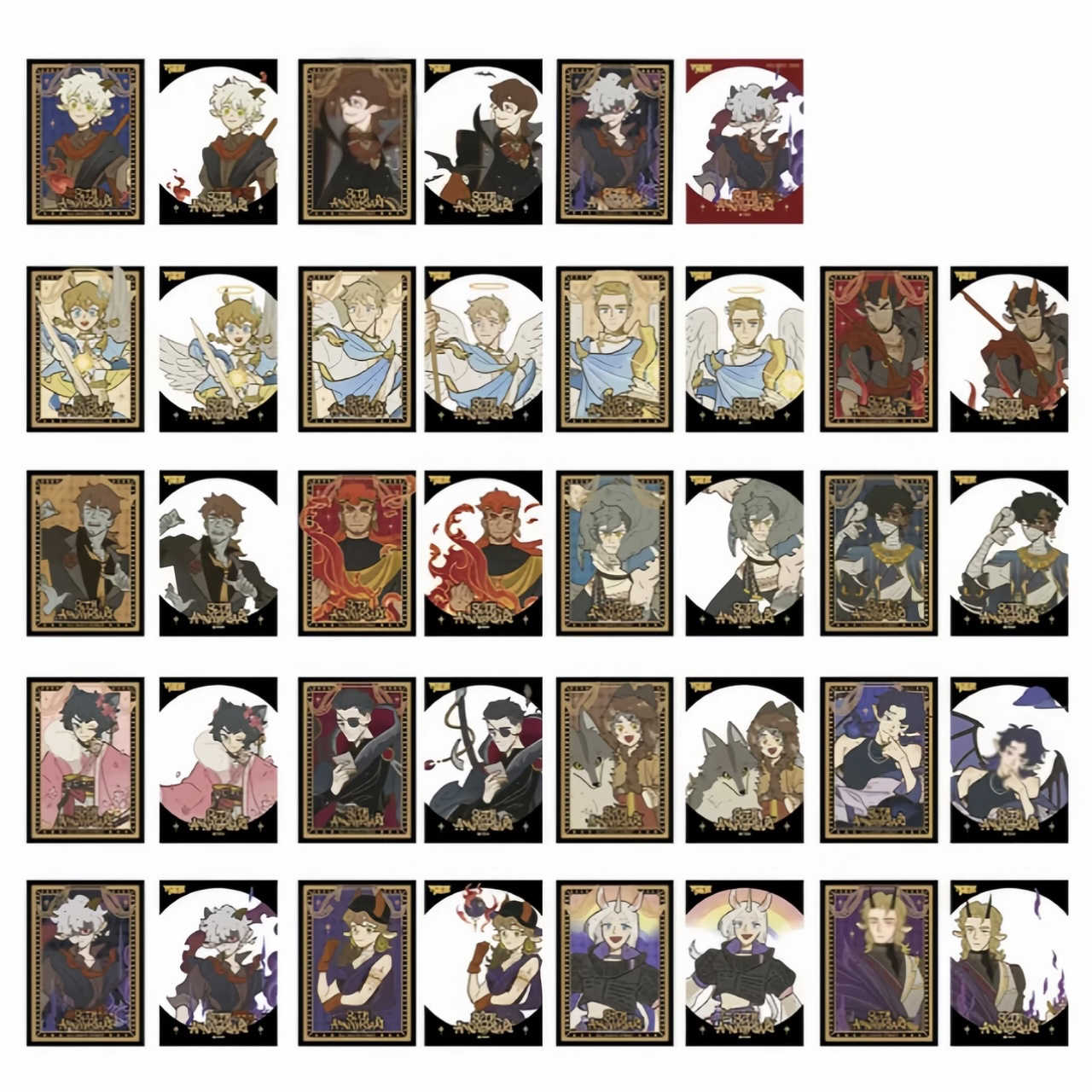 非人哉万圣街【八周年】透卡盲盒