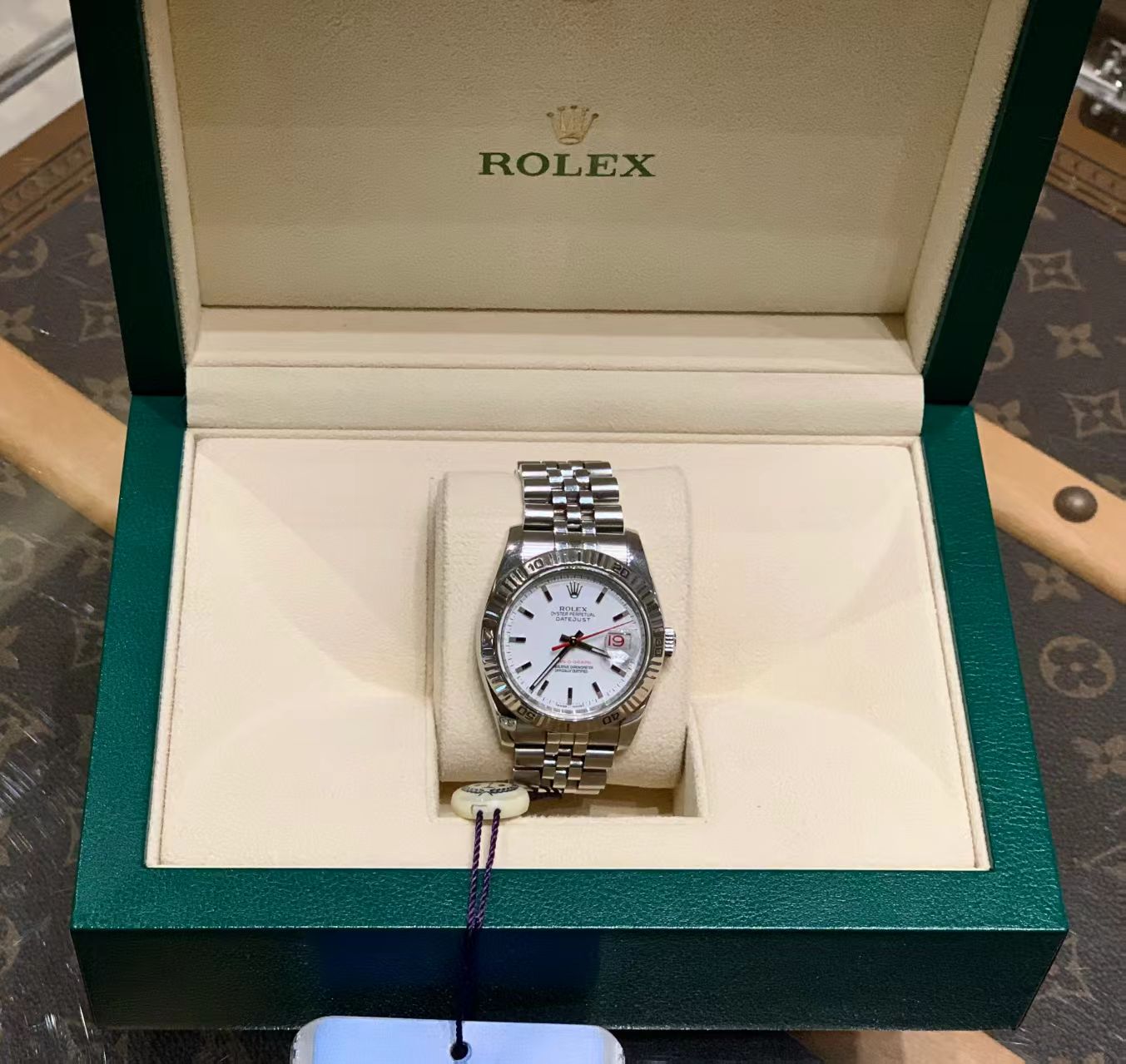 99新 Rolex/劳力士 壹臻中古/日志系列机械36/ 34032845