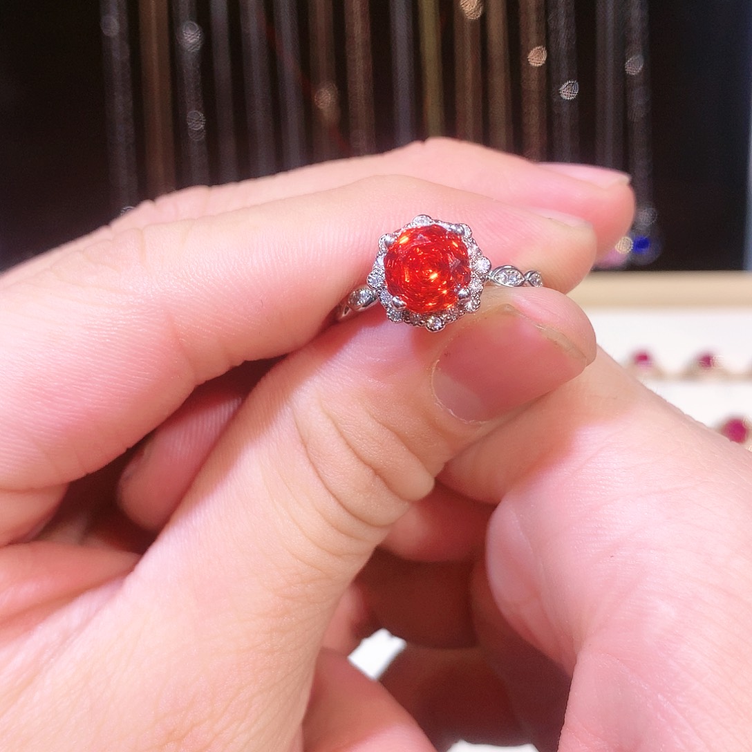 石榴石（芬达石）戒指合金