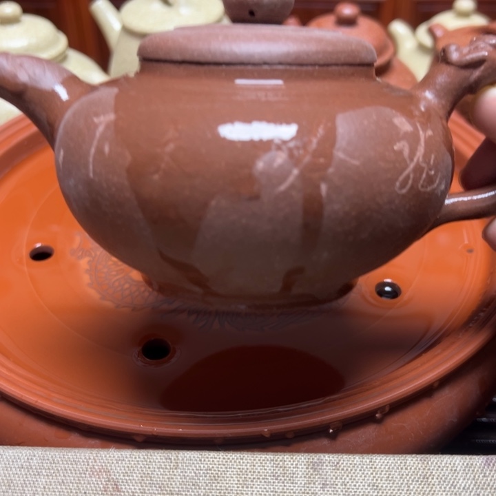 紫砂茶壶紫泥原矿