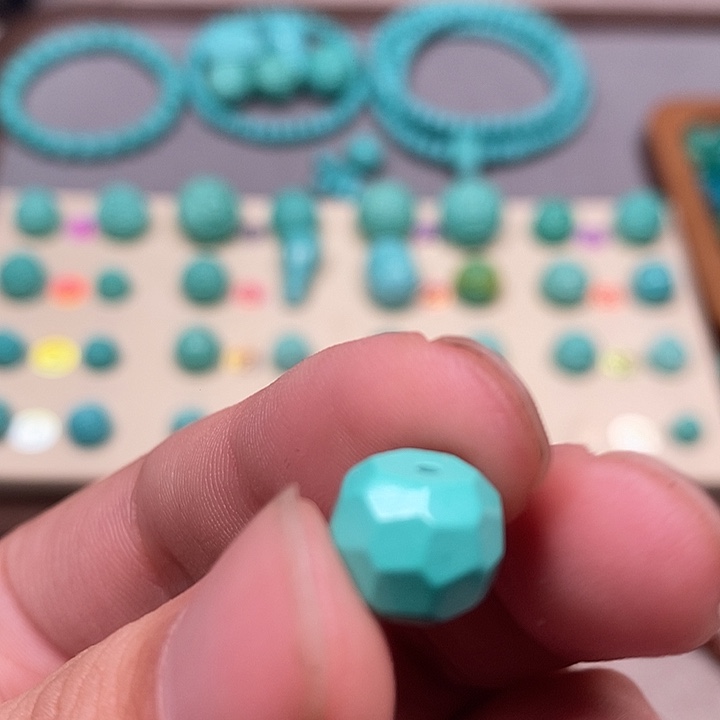 原生态湖北矿散珠配饰，尺寸10