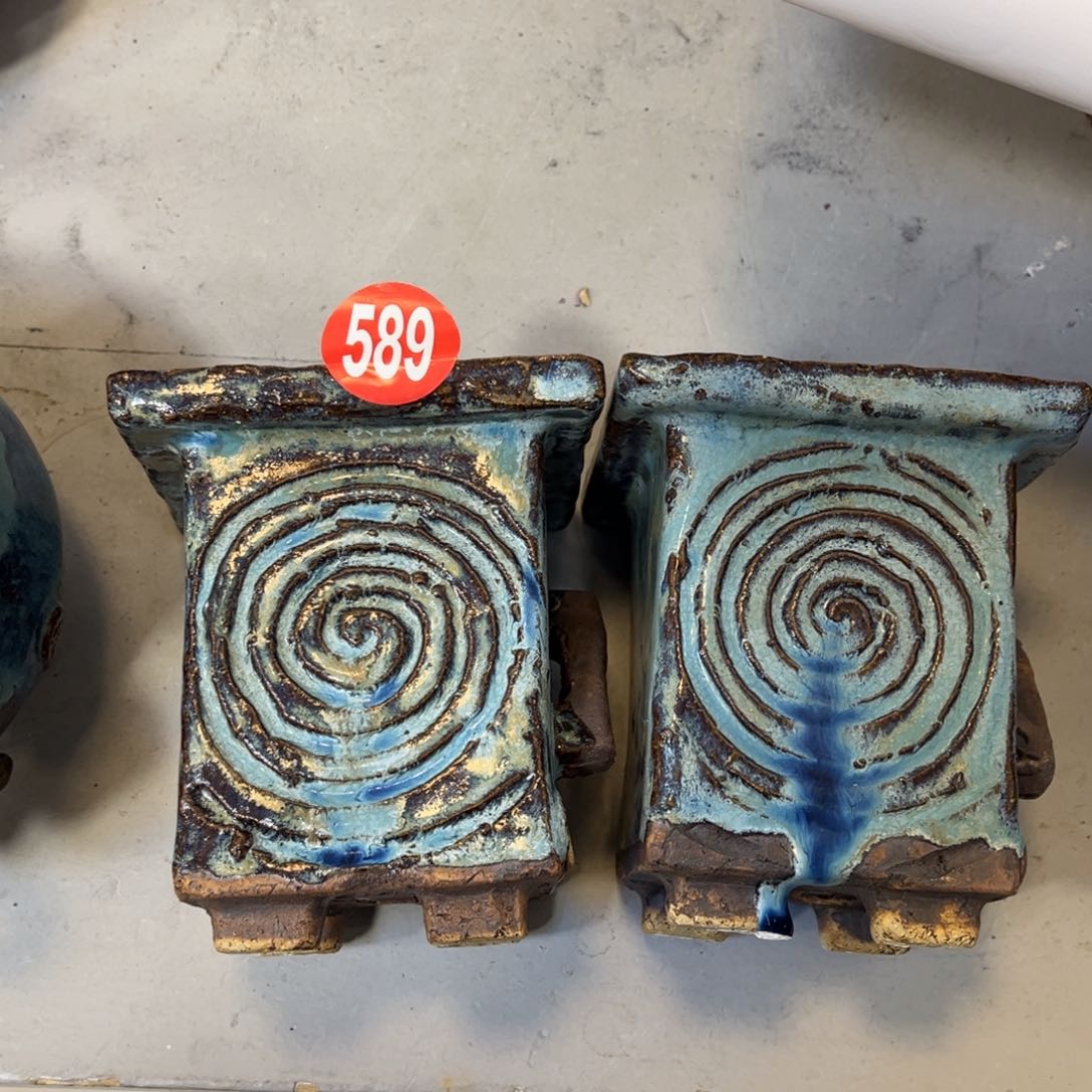 陶瓷微瑕589号陶然花器厂家直销