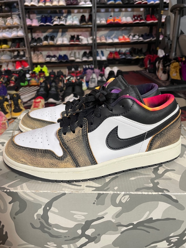 95新 AIR JORDAN 42码265/Air Jordan 1 复古潮流 运动休闲鞋 