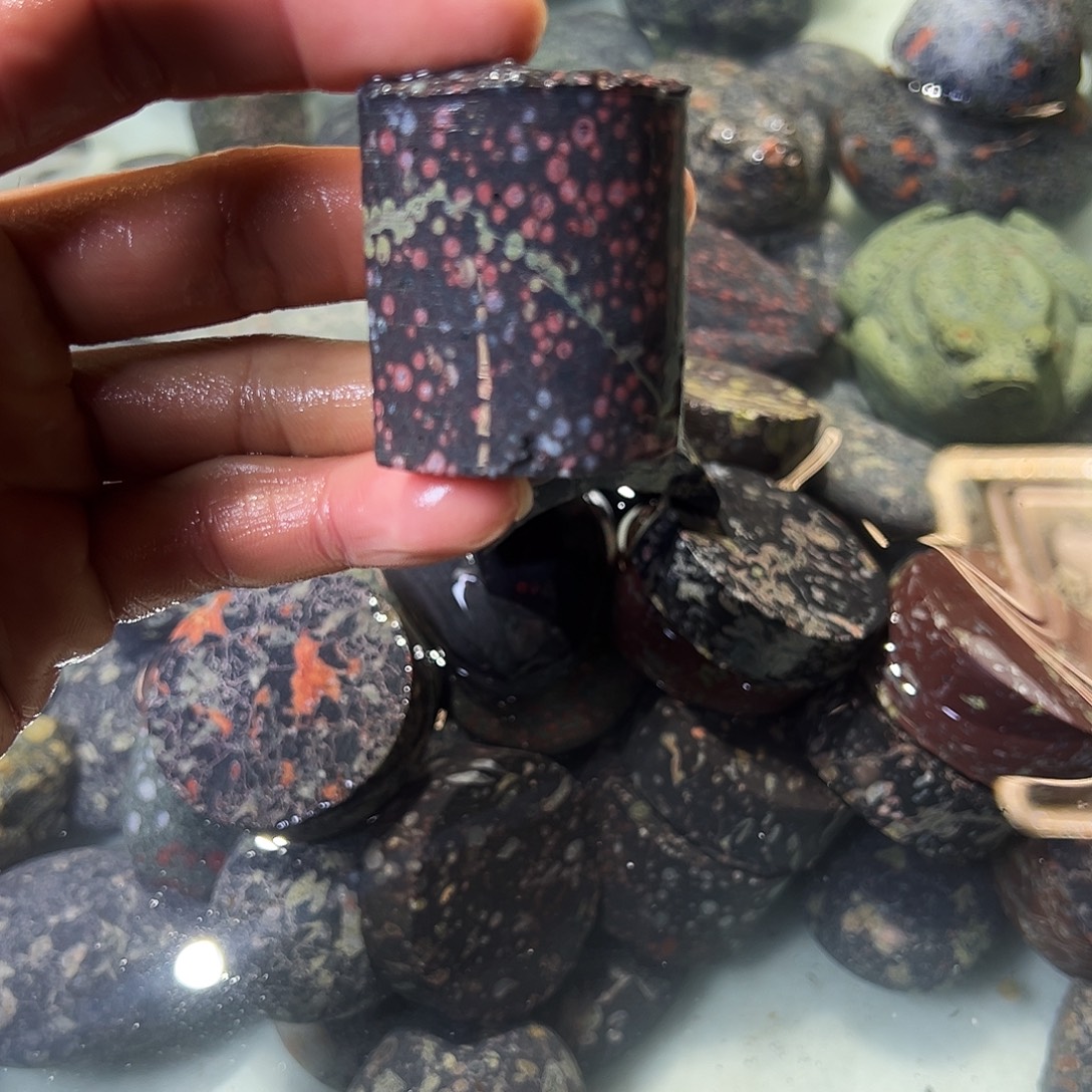 梅花玉鱼缸石茶周边微瑕不退不换