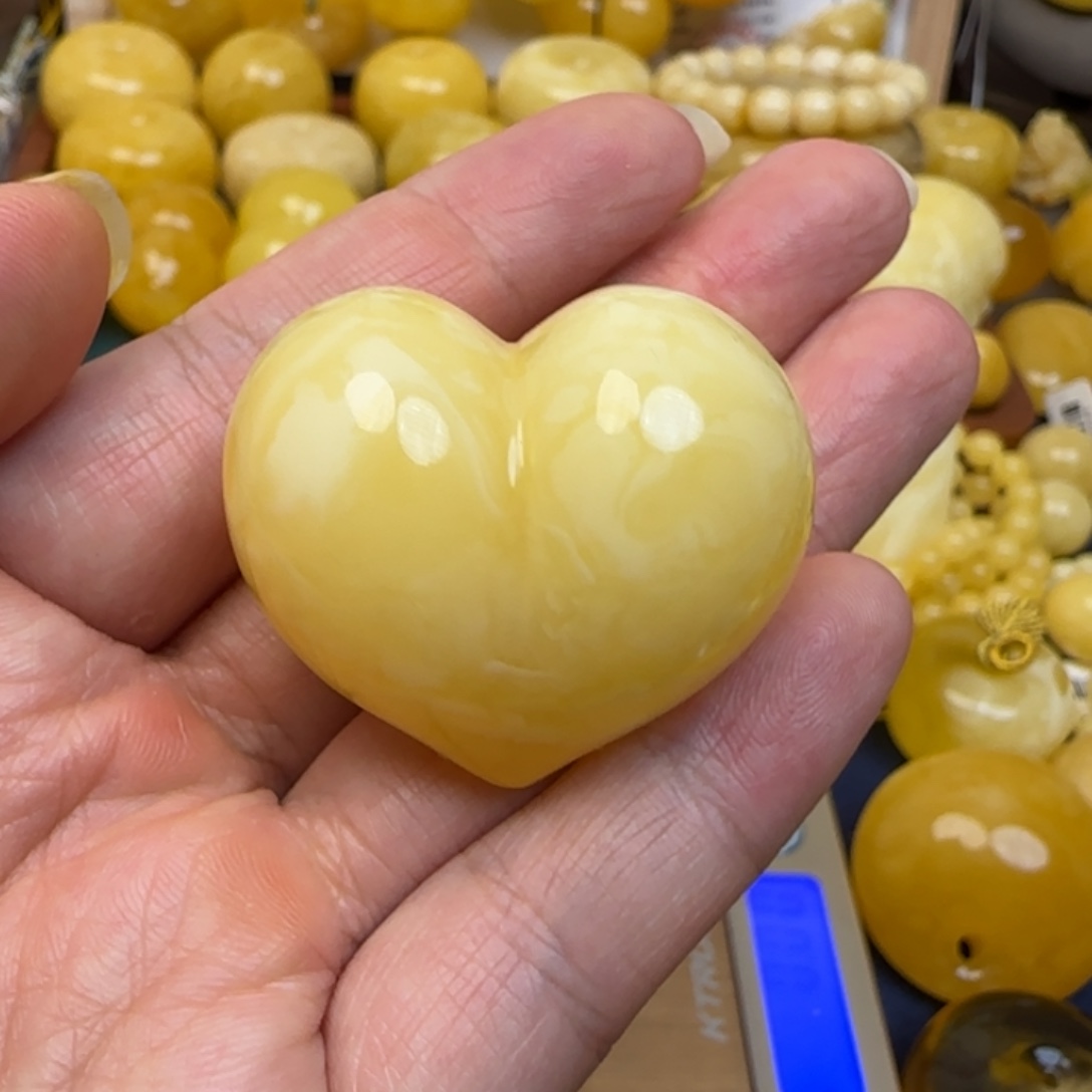 蜜蜡未镶嵌颈饰天然蜜蜡