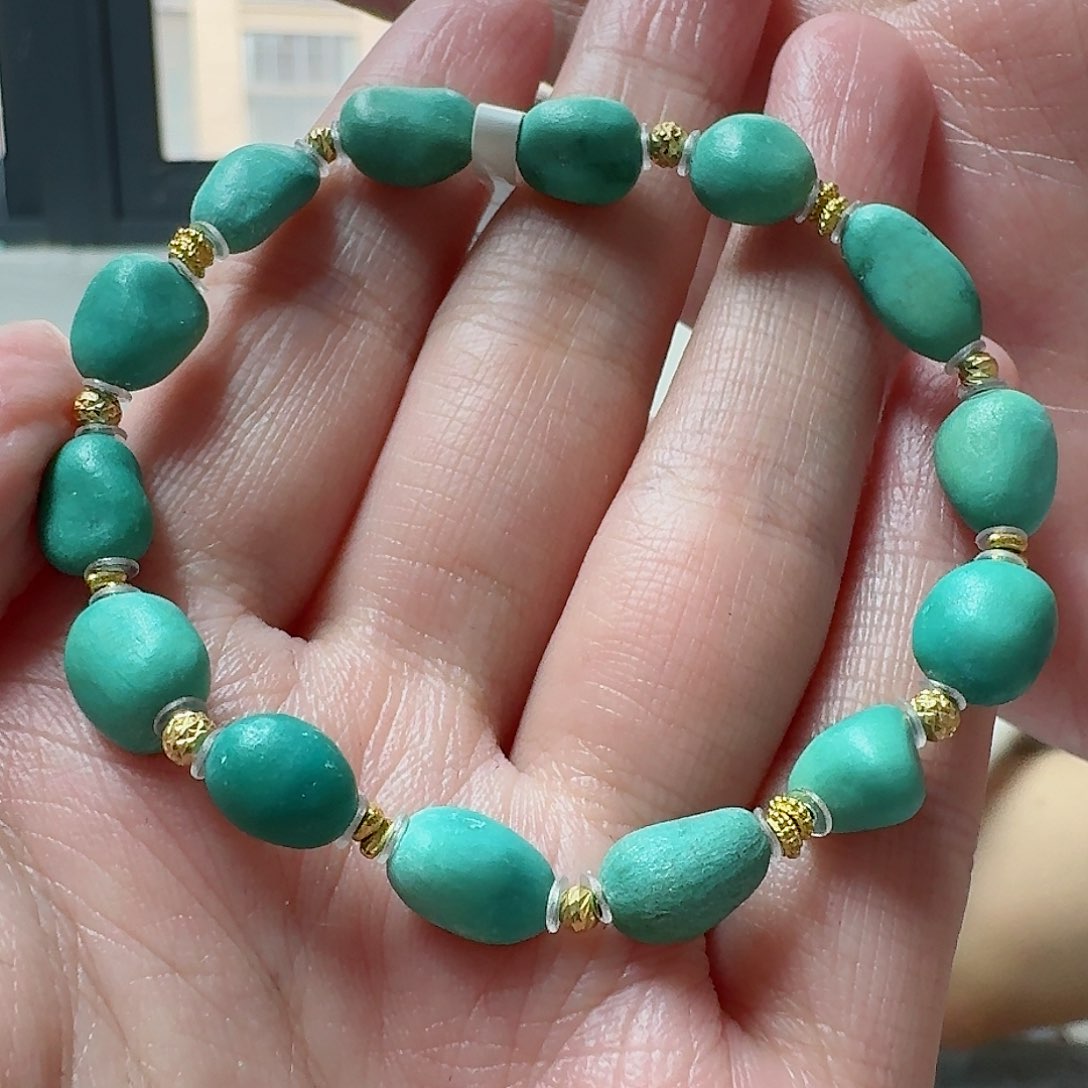 绿松石珠宝奇石未镶嵌