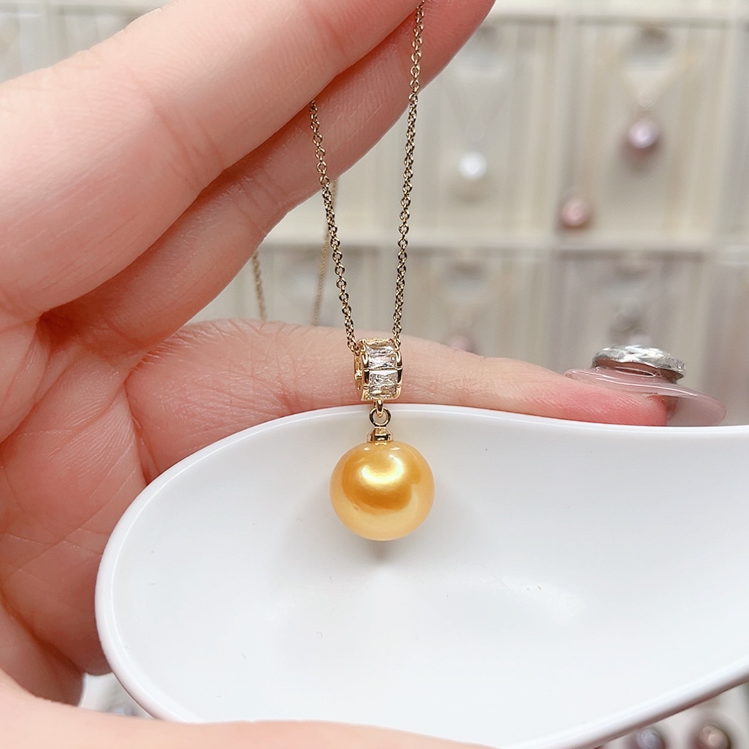 淡水珍珠合金吊坠(赠链)