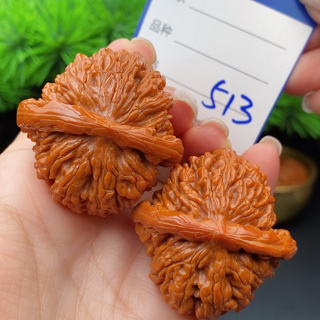 文玩核桃吊坠43四座楼狮子头513