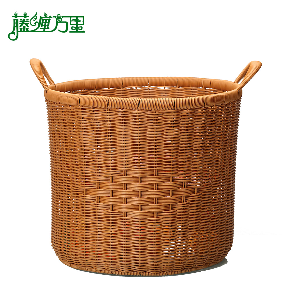 仿藤编脏衣篮家用高颜值脏衣篓酒店洗衣脏衣服收纳筐卫生间大容量