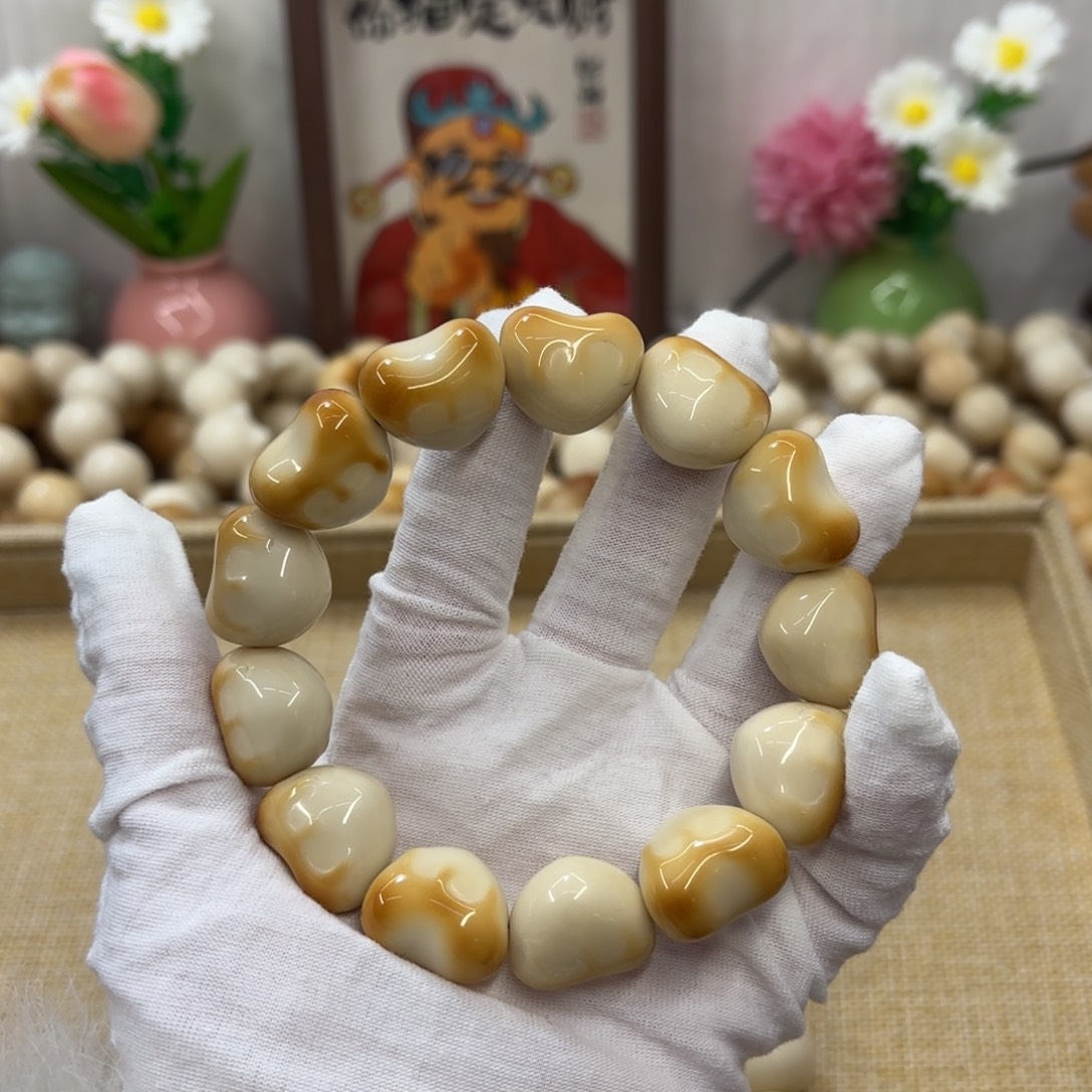 菩提根/象牙果吊坠牙果瑕疵机抛868