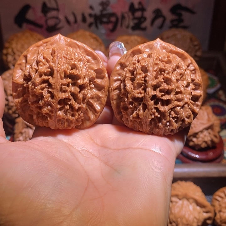 吊坠文玩核桃49大花