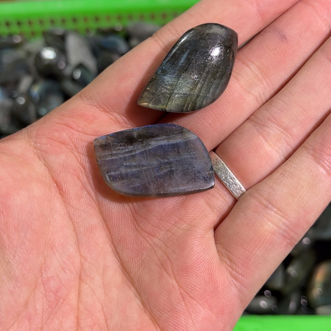 拉长石吊坠未镶嵌小*H