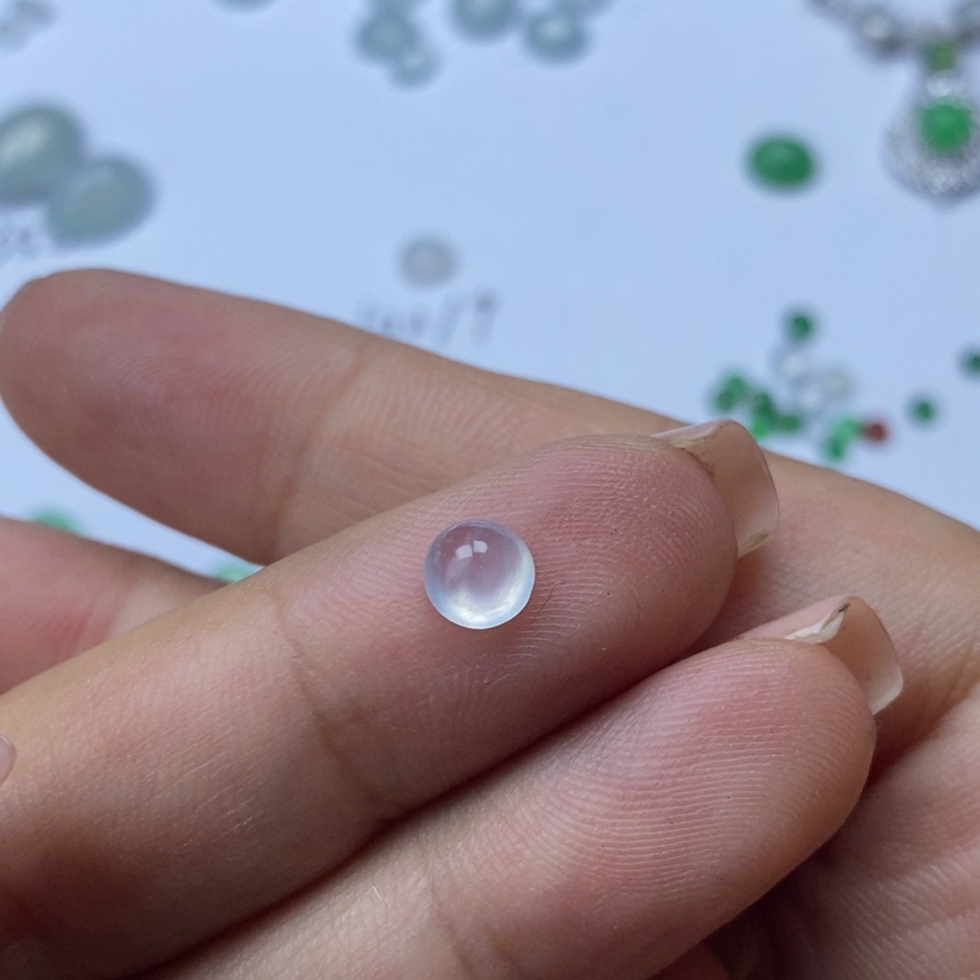 翡翠裸石汉**?翡翠蛋面裸石