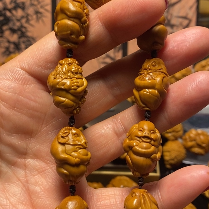 橄榄核手串/手链动物生肖