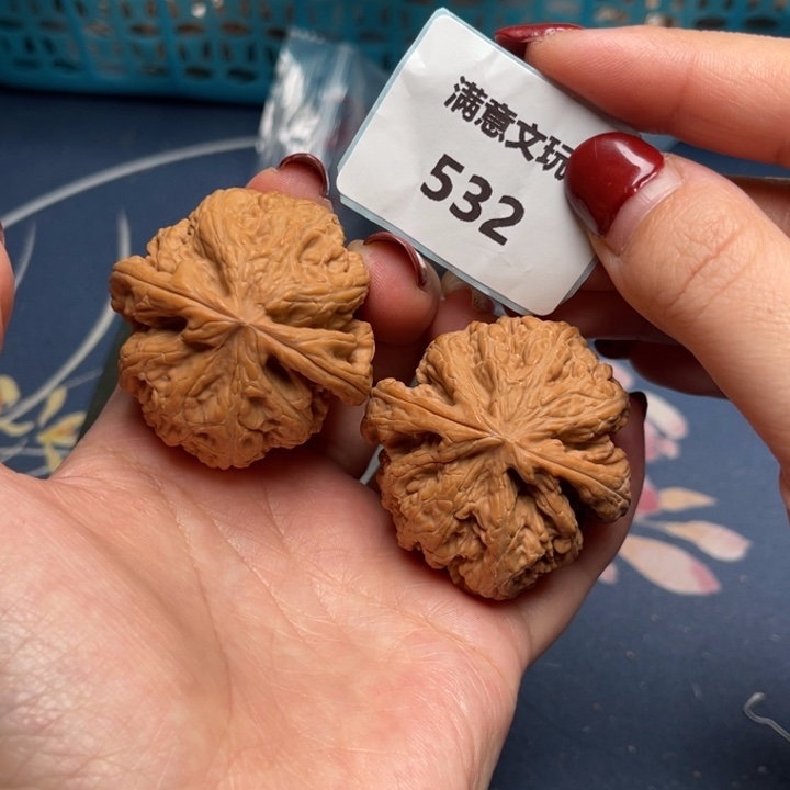 文玩核桃把件粗筋43.532