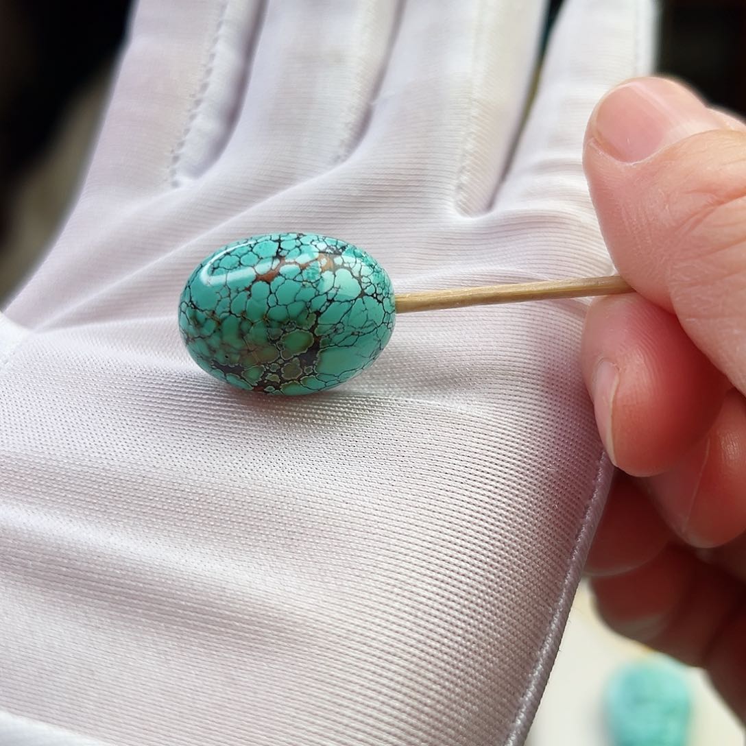 绿松石珠宝奇石未镶嵌