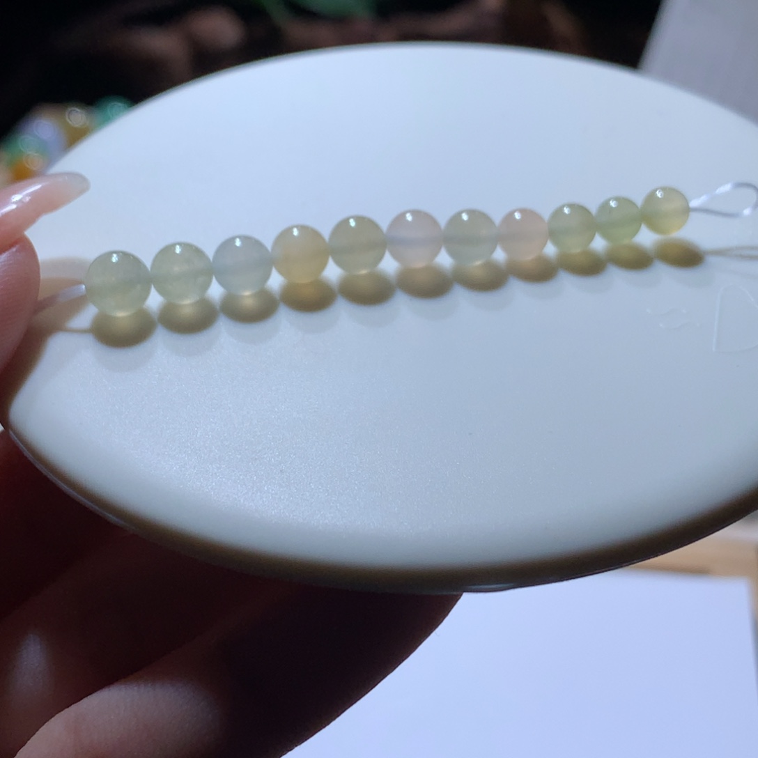 翡翠散珠特价多彩色卡5-6