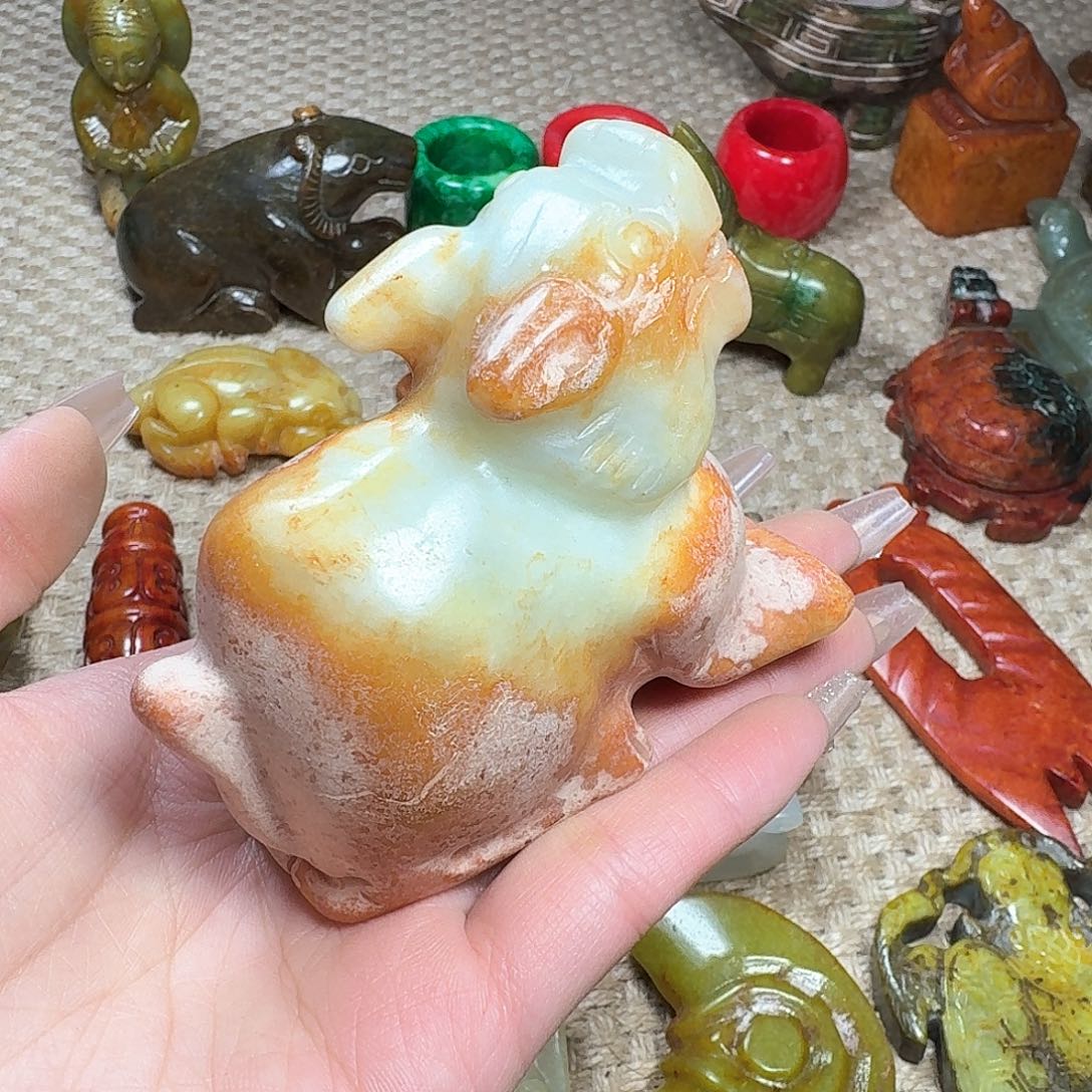 白玉菩提吊坠挂件