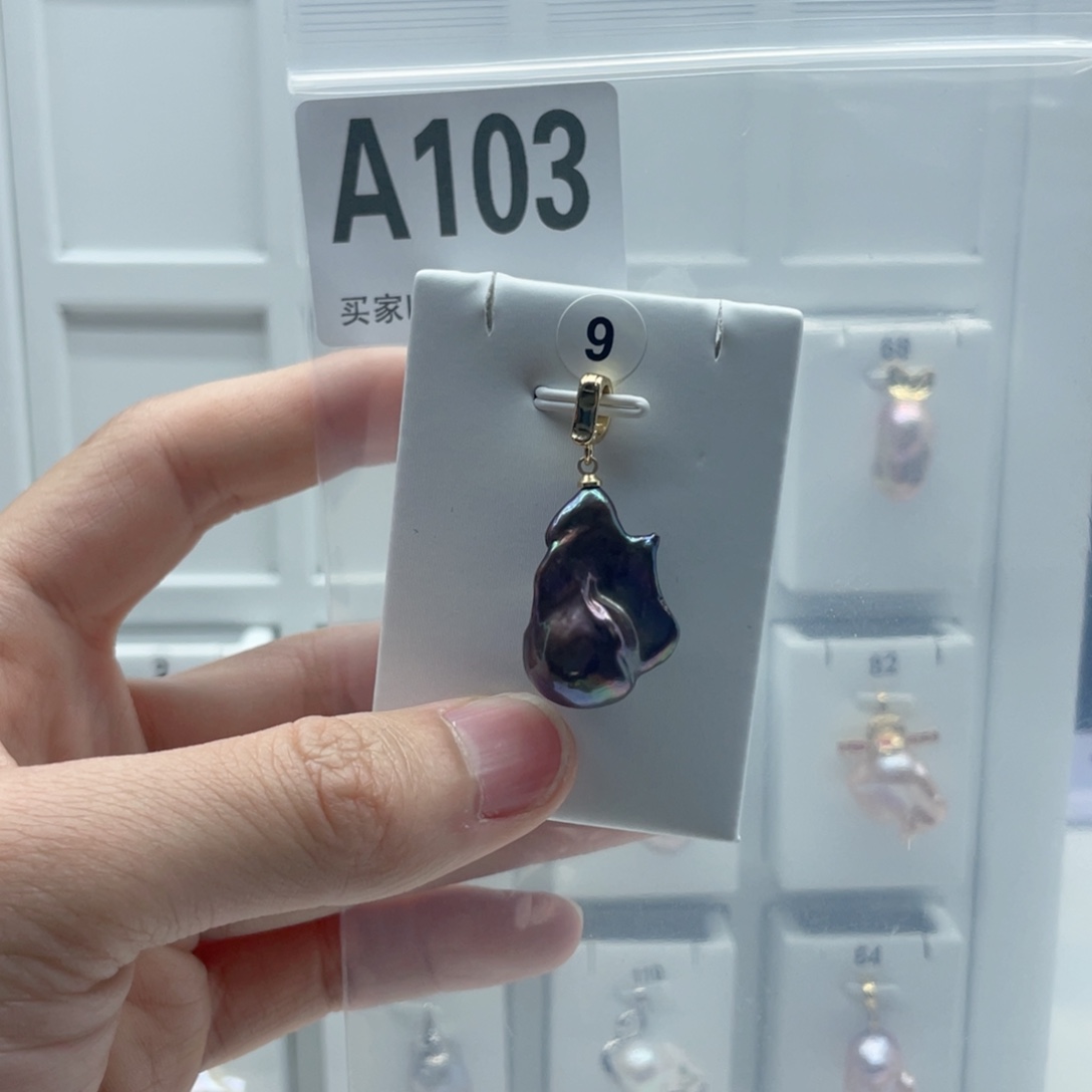 颈饰合金淡水珍珠