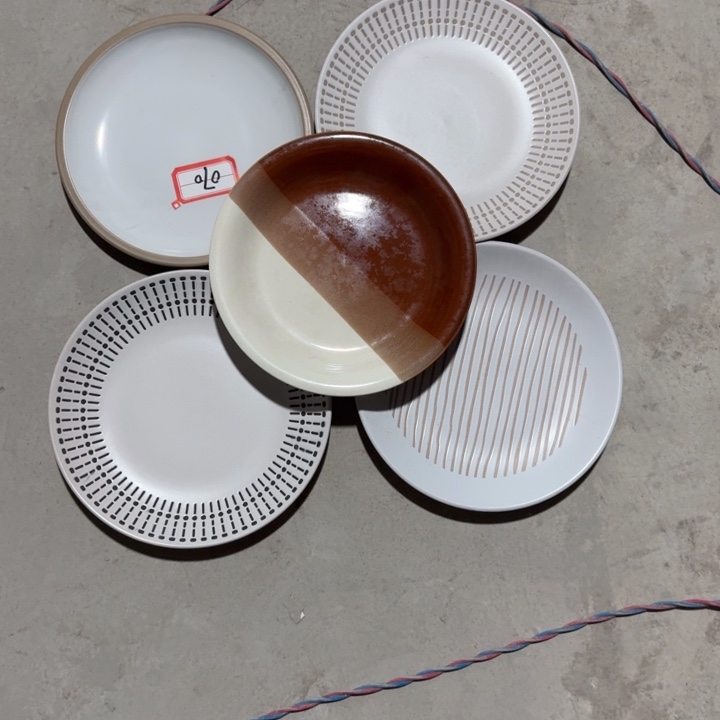 ：***）搪瓷直播特惠5只装  微瑕