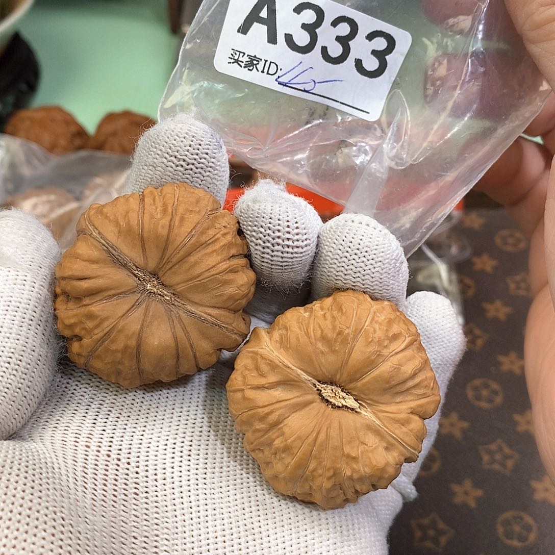 桃核把件南瓜40尺 有色差