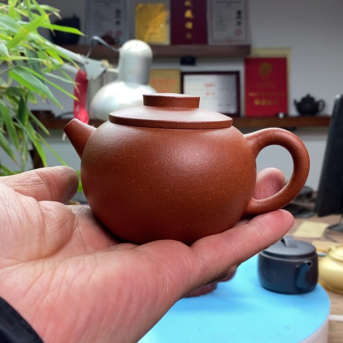 【闪购商品】茶壶段泥巨轮珠:180CC裴佳文:国工