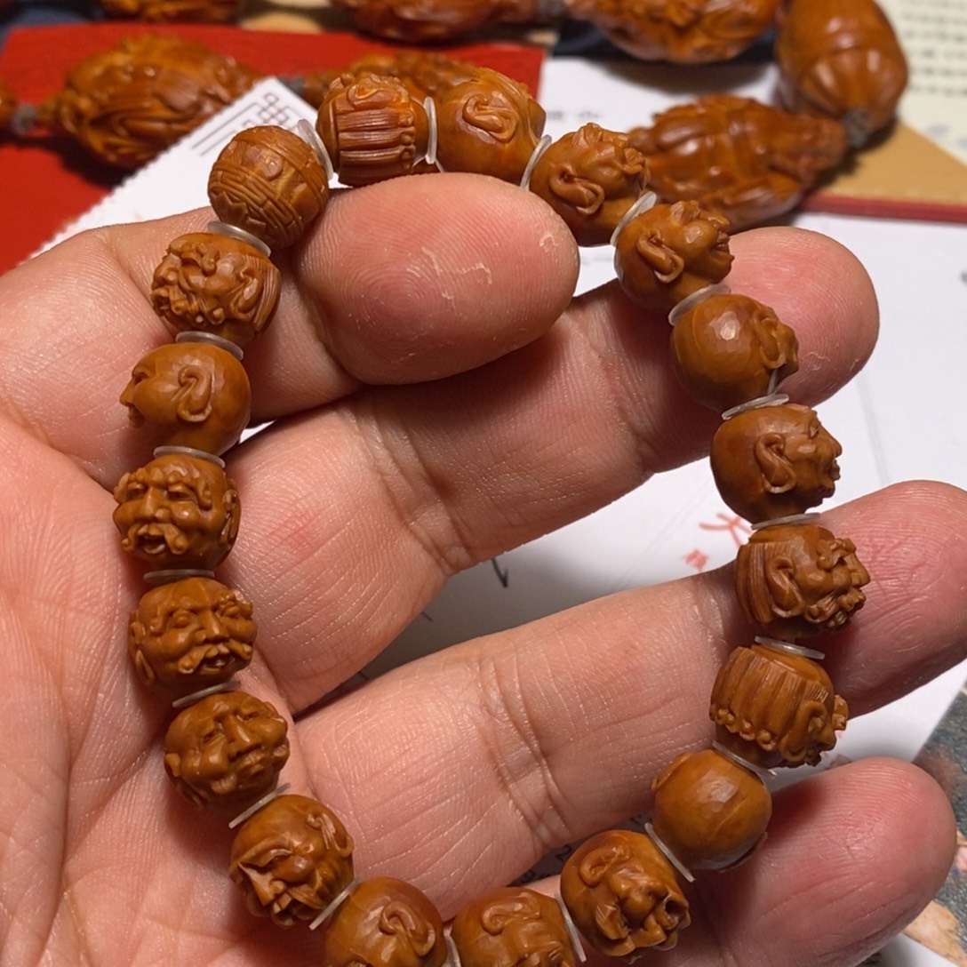 $***生橄榄核手串/手链觅核链接