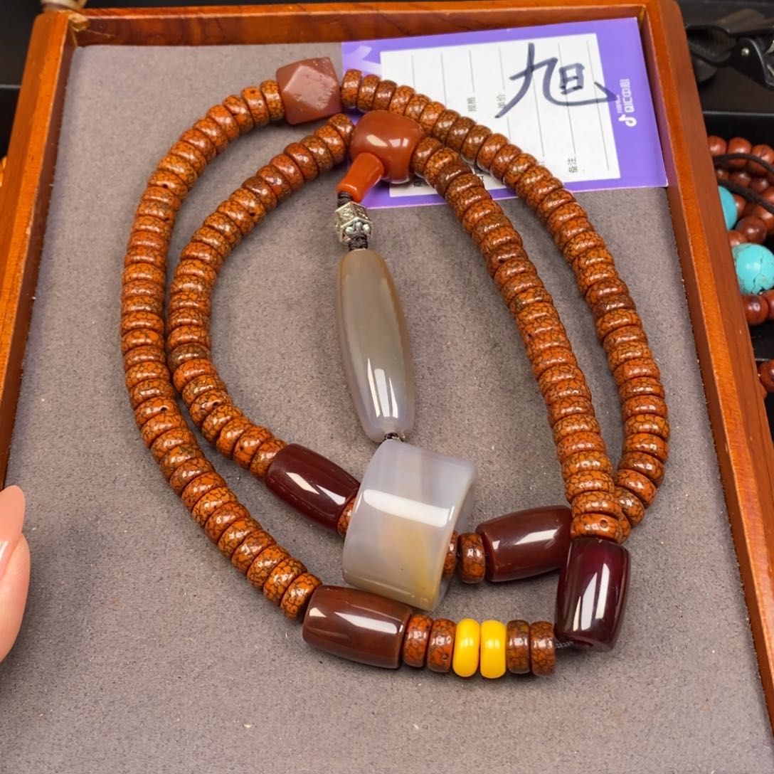 星月菩提吊坠这****的星月