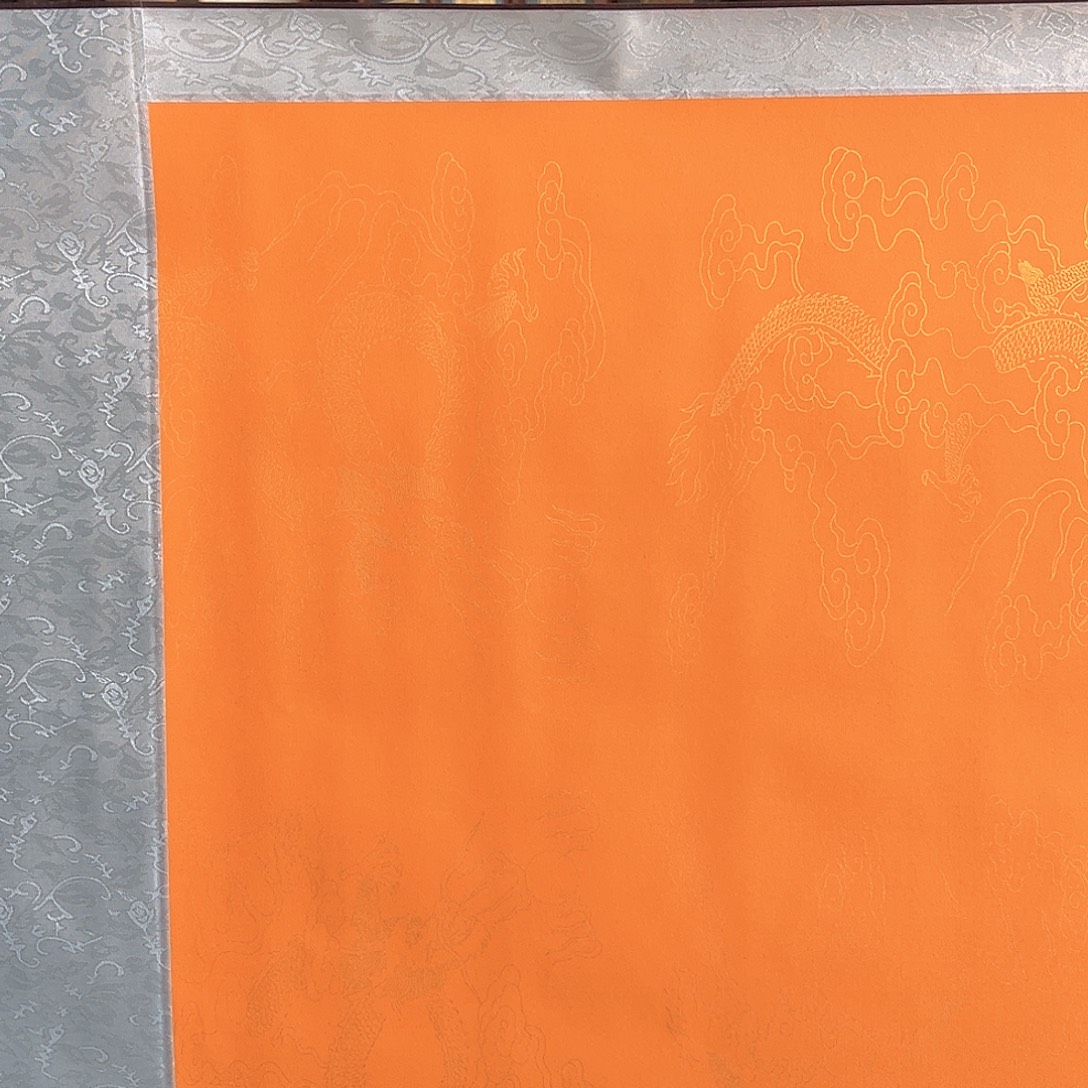 小六尺横轴描龙2️⃣个 