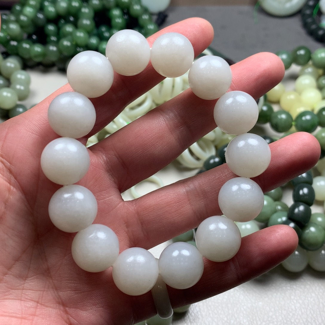 和田玉手链未镶嵌